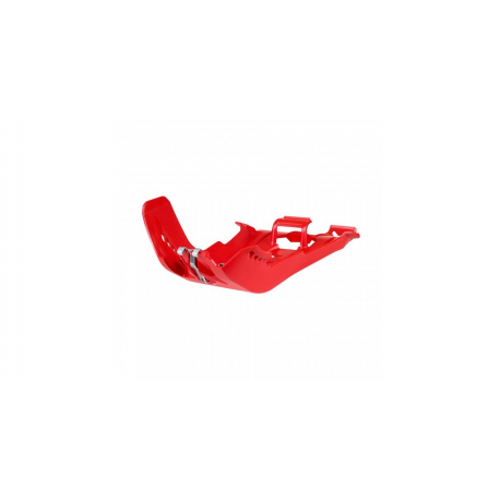 Polisport, kryt pod motor Fortress Skid Plate, BETA 250/300 RR `20-22, červená barva